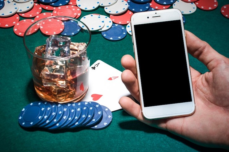 Layar ponsel menampilkan akses d3k2 responsif